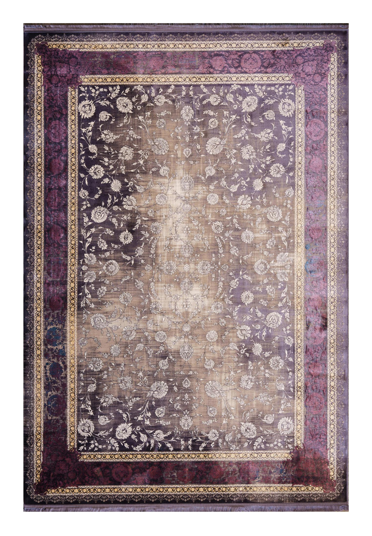 فرش ماشینی پتینه کد sc270 - 1