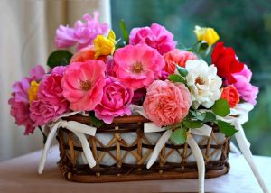 تابلو فرش طرح گل کد 500029